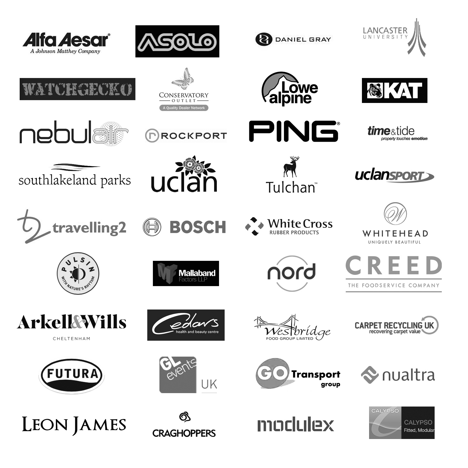 Clients include: